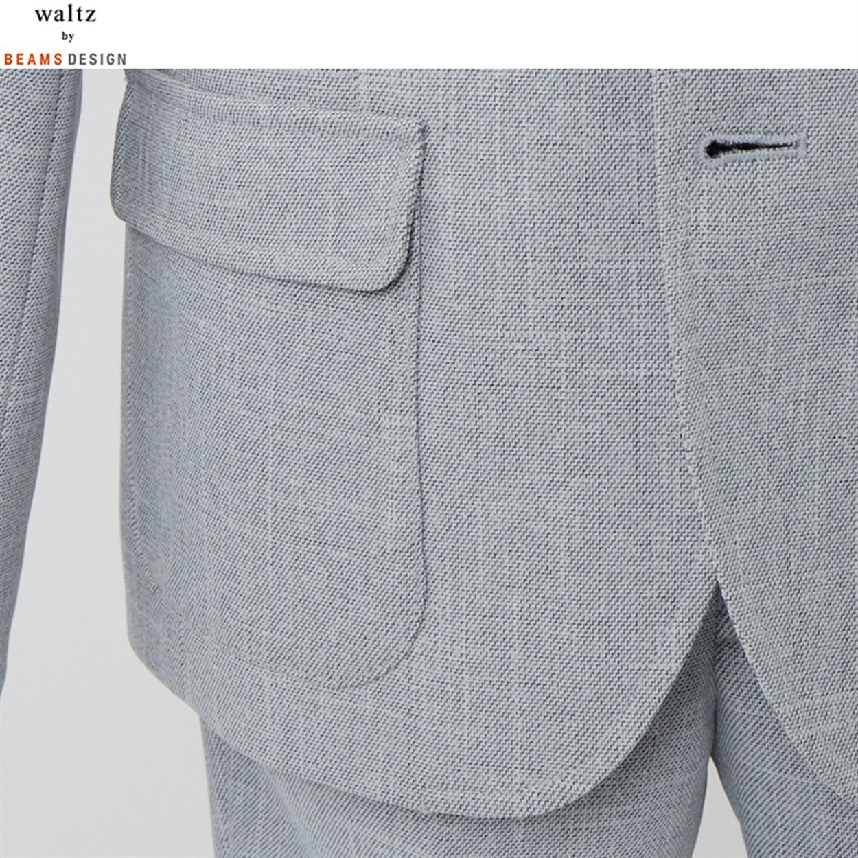 waltz by BEAMS DESIGN ライトグレースーツ キッズ 男の子 ビームス