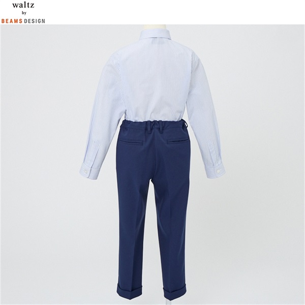 waltz by BEAMS DESIGN ライトネイビーロングパンツスーツ キッズ