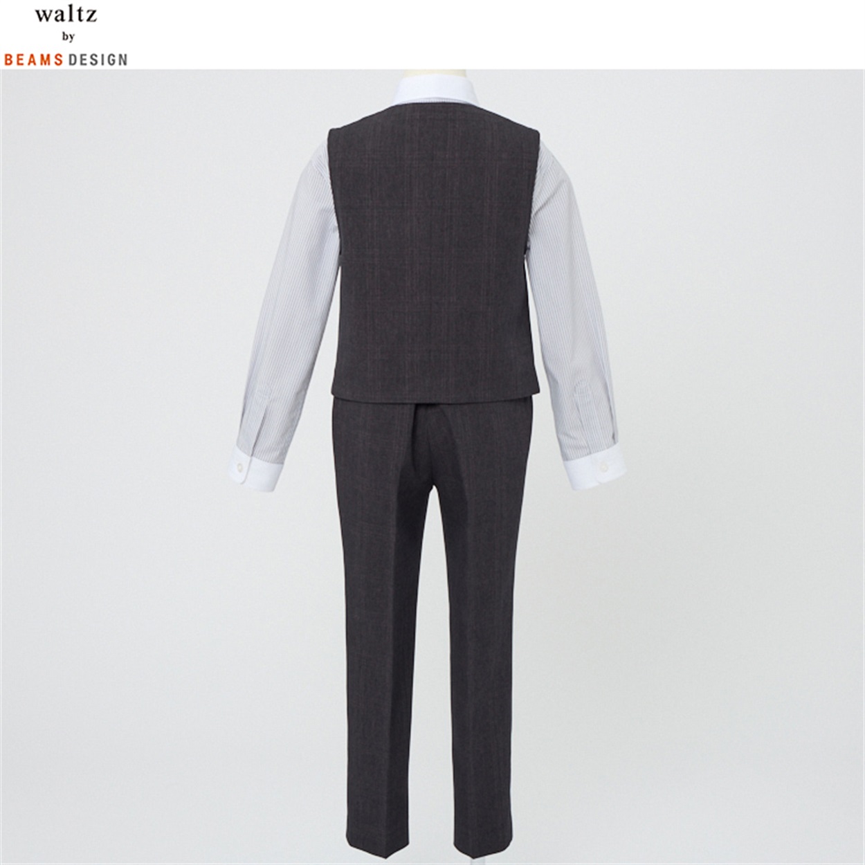 waltz by BEAMS DESIGN ベスト付きブラックスーツ キッズ 男の子