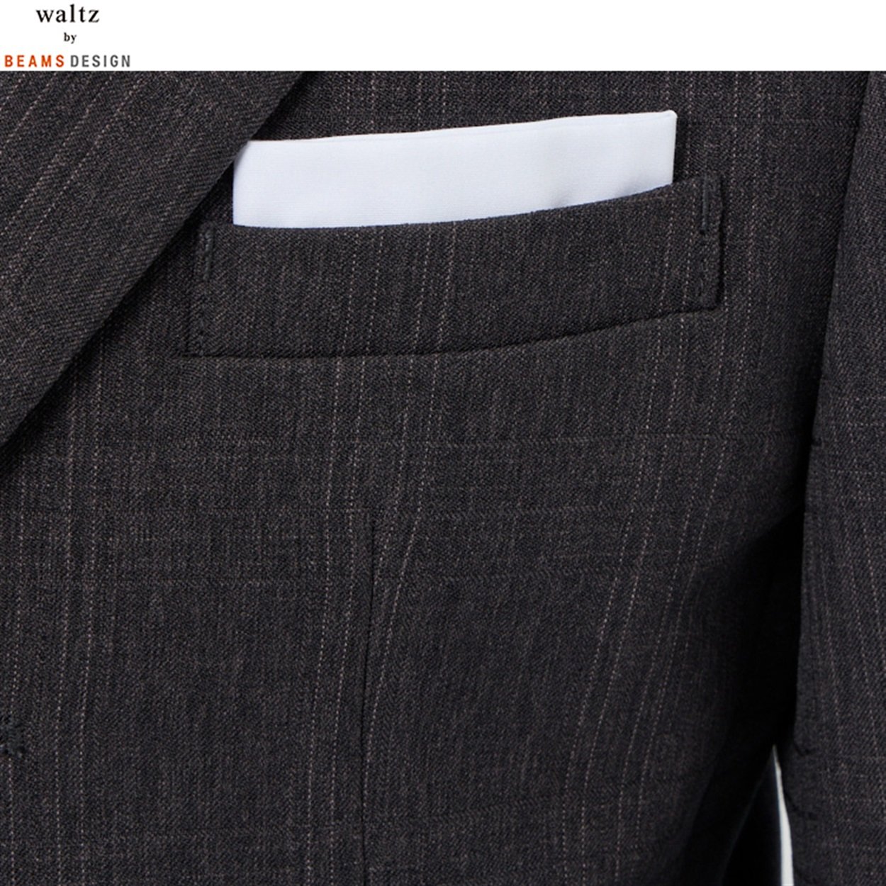 waltz by BEAMS DESIGN ベスト付きブラックスーツ キッズ 男の子