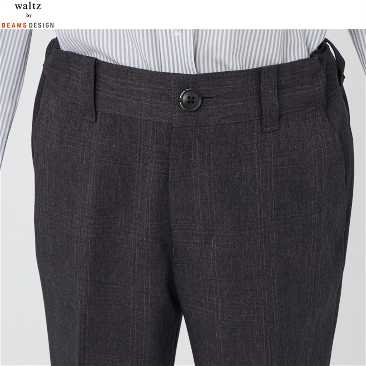 walts by BEAMS DESIGN 男の子　黒　パンツスーツ　130 waltz by BEAMS DESIGN 2つ釦ロングパンツスーツ キッズ 男の子