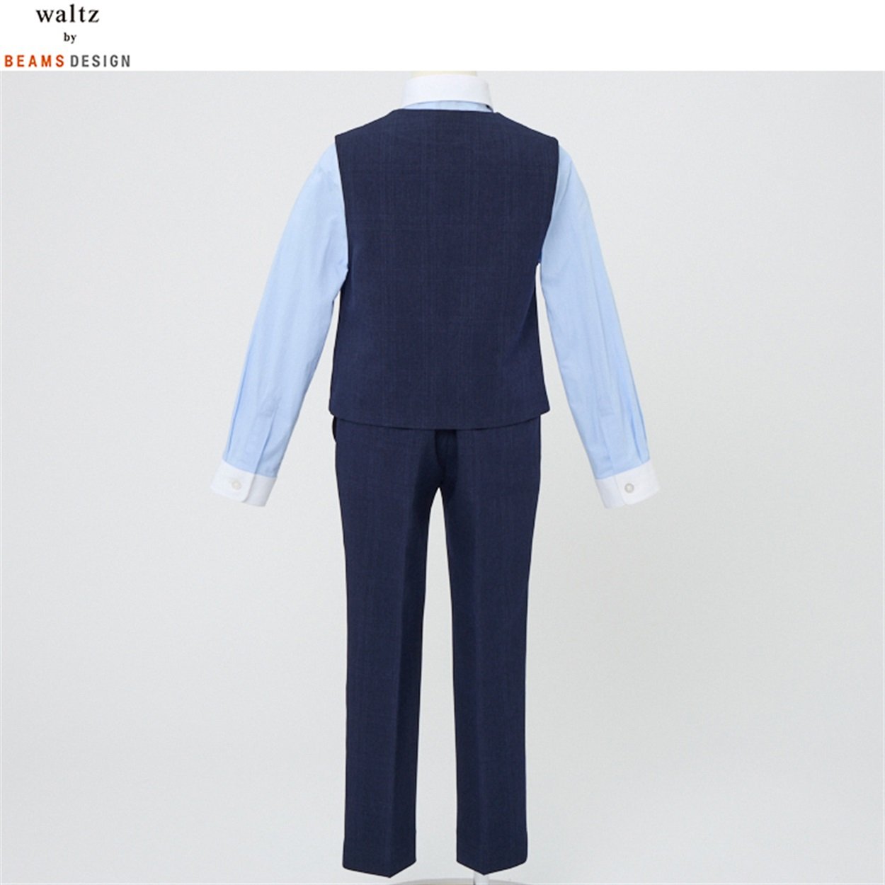 waltz by BEAMS DESIGN ベスト付きネイビースーツ キッズ 男の子