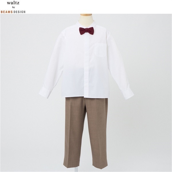 waltz by BEAMS DESIGN ノーカラージャケットスーツ キッズ 男の子