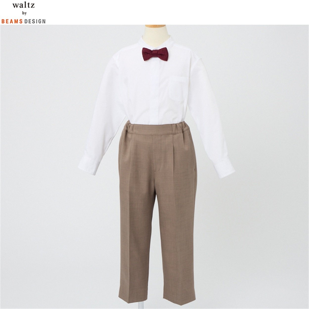waltz by BEAMS DESIGN ノーカラージャケットスーツ キッズ 男の子
