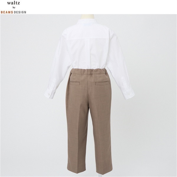 waltz by BEAMS DESIGN ノーカラージャケットスーツ キッズ 男の子