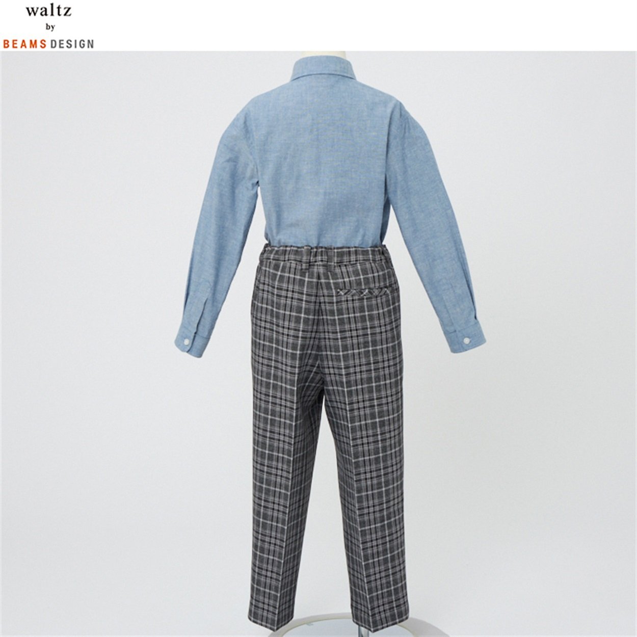 waltz by BEAMS DESIGN チェックパンツスーツ キッズ 男の子 ビームス