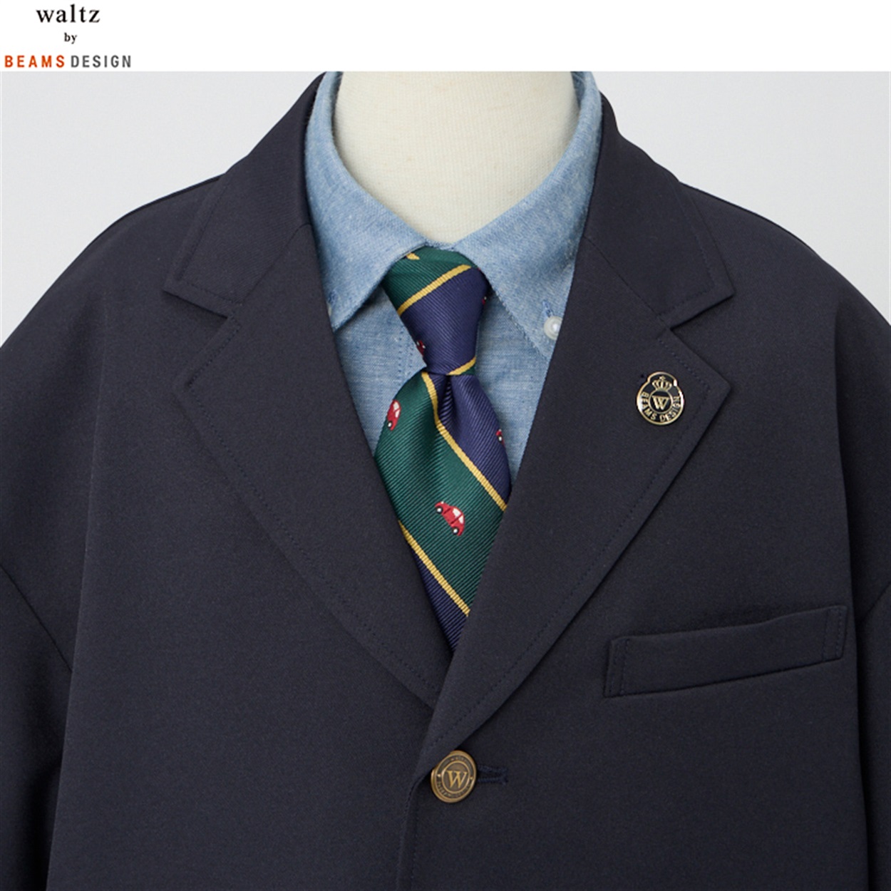 waltz by BEAMS DESIGN チェックパンツスーツ キッズ 男の子 ビームス