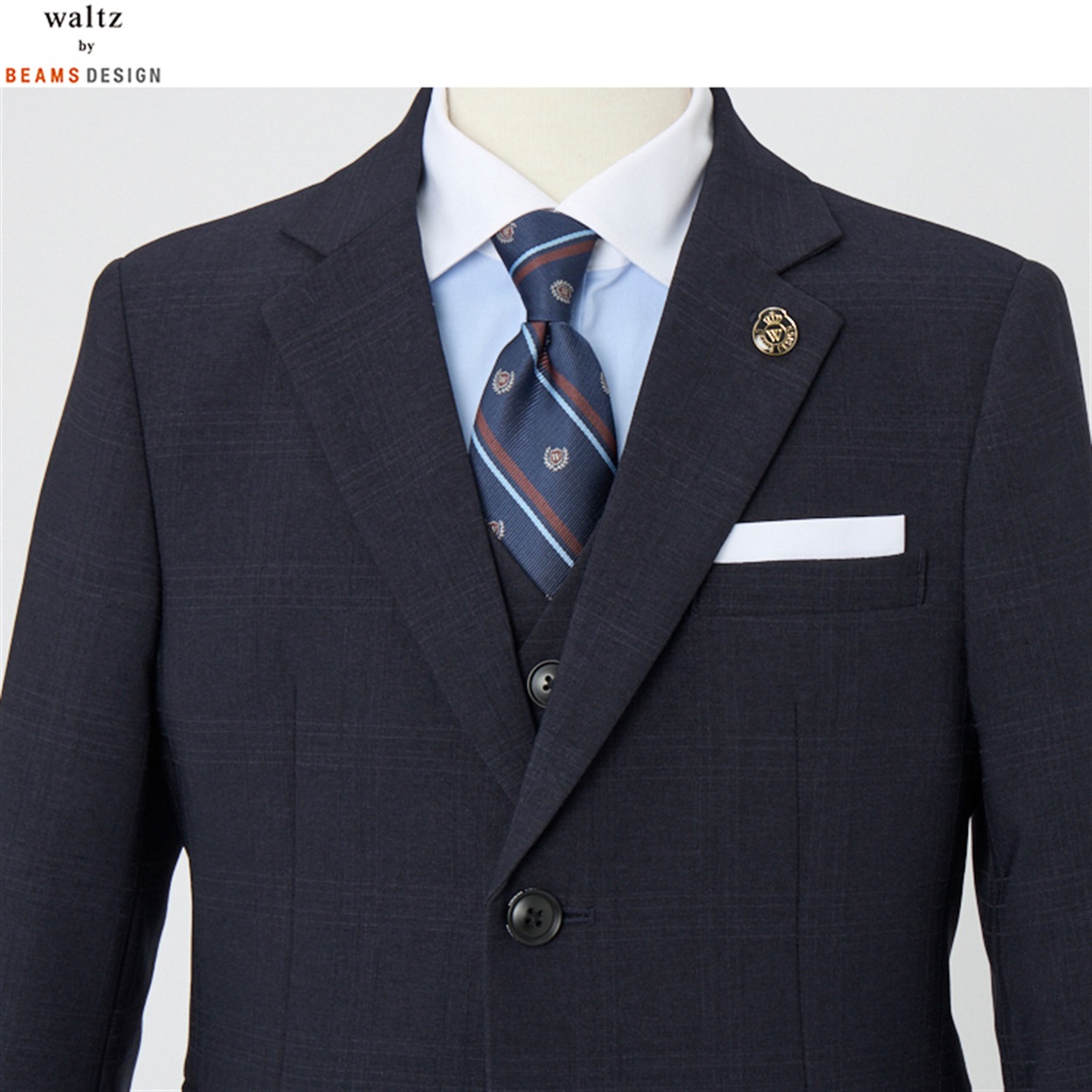 waltz by BEAMS DESIGN ベスト付きスーツ キッズ 男の子 ビームス