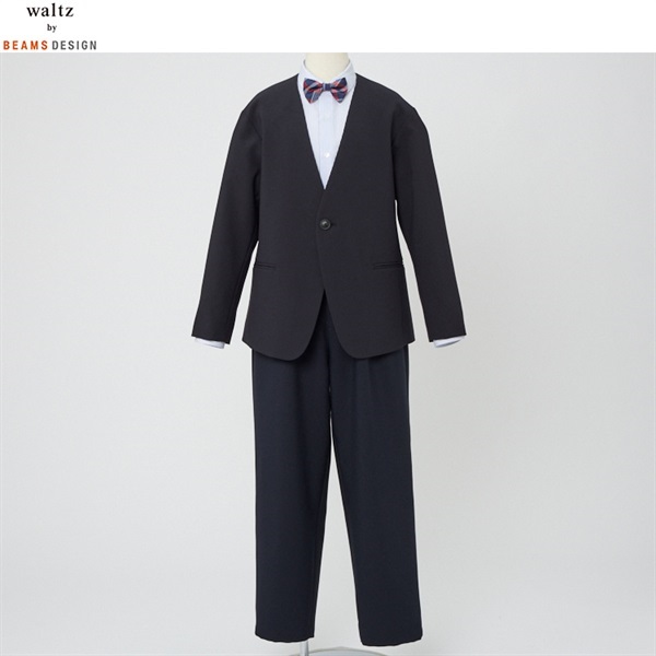 【新品】waltz by BEAMS DESIGN ノーカラー スーツ 130 新品】waltz by BEAMS DESIGN ノーカラー スーツ 130 ビームス ワルツ