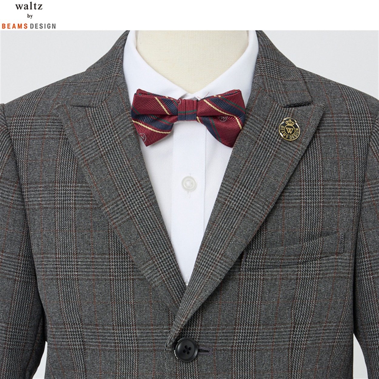 waltz by BEAMS DESIGN クロップドパンツスーツ キッズ 男の子