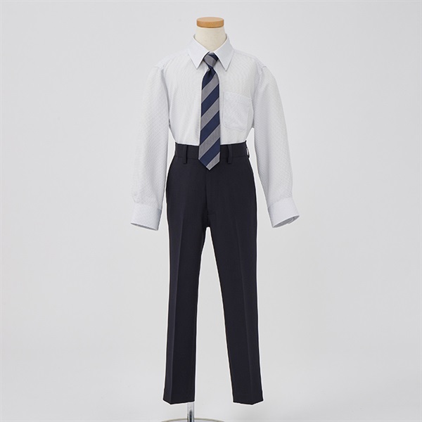 BTZ+LUXE ネイビースリムロングパンツスーツ キッズ 男の子 フォーマル