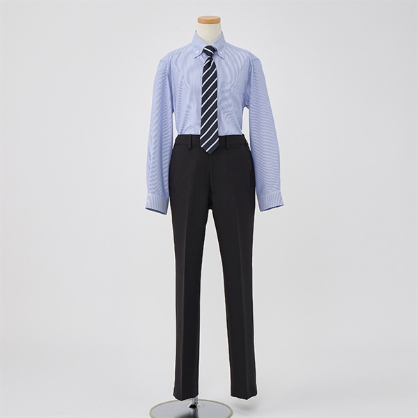 WANDER FACTORY グレーストライプ3釦スーツ キッズ 男の子 フォーマル