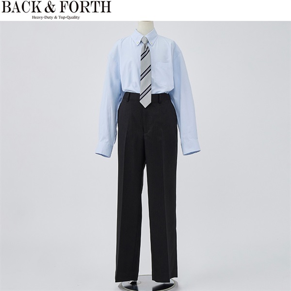 BACK＆FORTH ヘリンボンB体三点スーツ キッズ 男の子 フォーマル