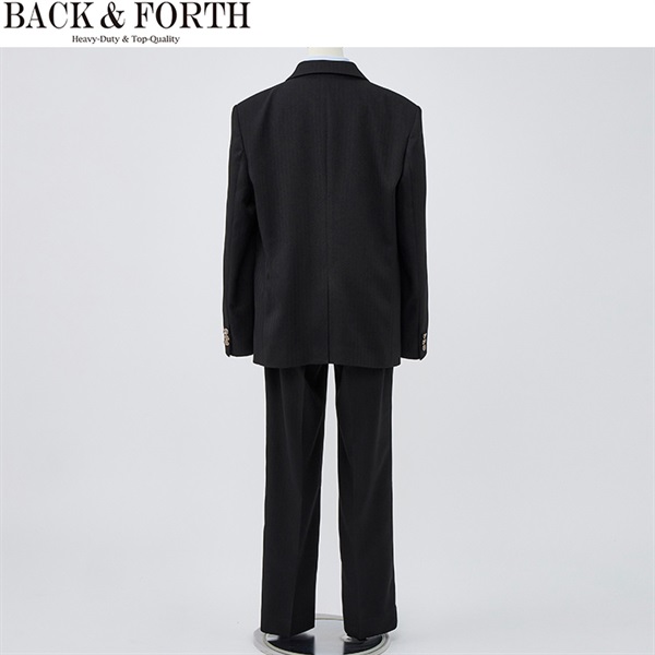 BACK＆FORTH ヘリンボンB体三点スーツ キッズ 男の子 フォーマル