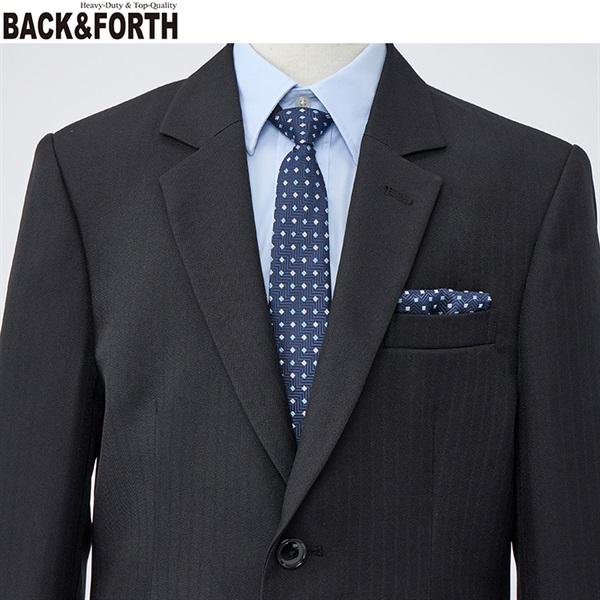 BACK＆FORTH ベーシック三点スーツ キッズ 男の子 フォーマル スーツ