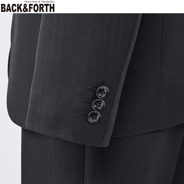 BACK＆FORTH ベーシック三点スーツ キッズ 男の子 フォーマル スーツ