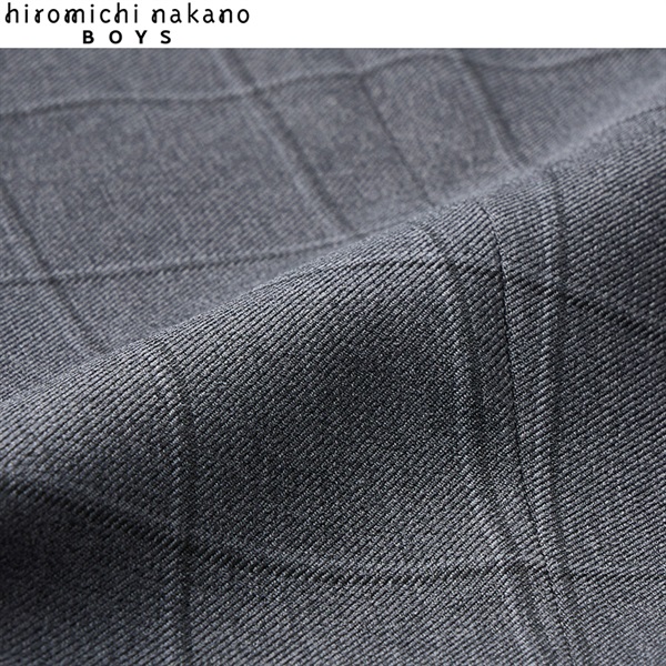 hiromichi nakano boys グレーシャツ三点スーツ キッズ 男の子