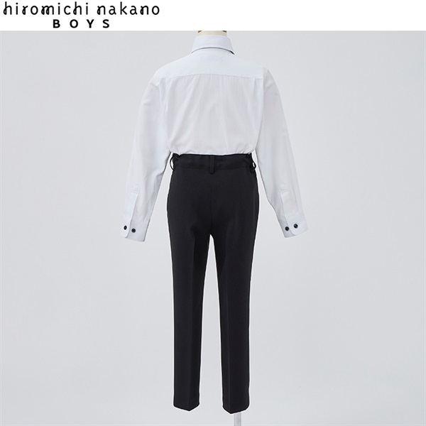 hiromichi nakano boys グレージャケットパンツスーツ キッズ 男の子