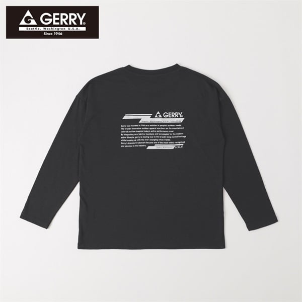GERRY(ジェリー) メッセージプリント長袖Tシャツ 男の子 女の子