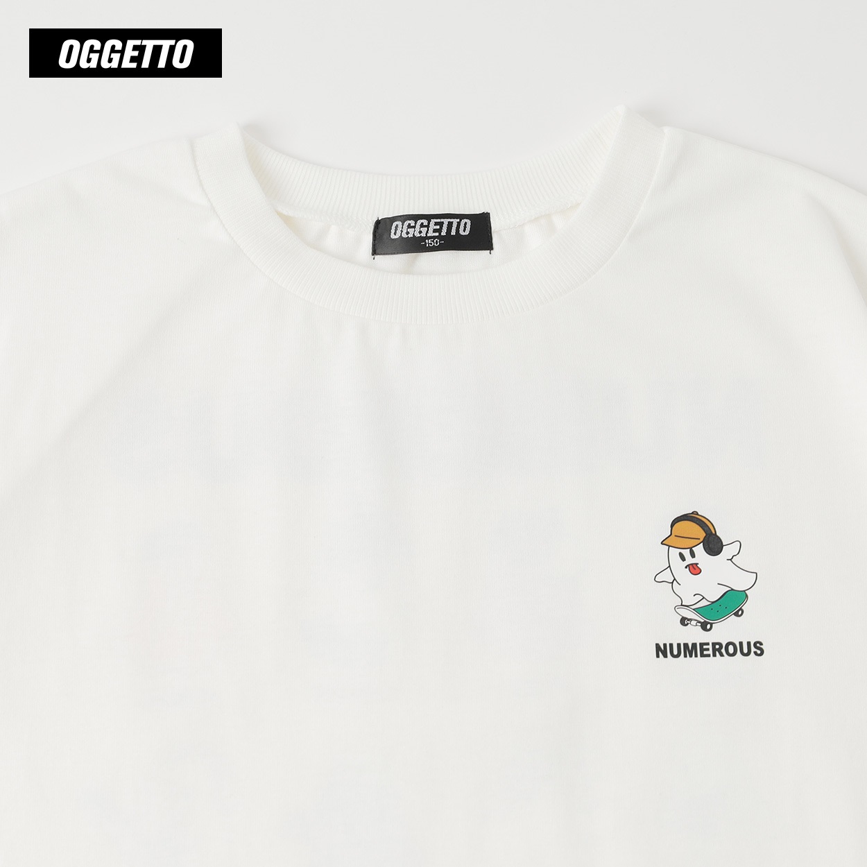 希少ホワイト グラフィックTシャツ オッズオン　ozzcroce archive グラフィックTシャツ ホワイト / オザキエミ