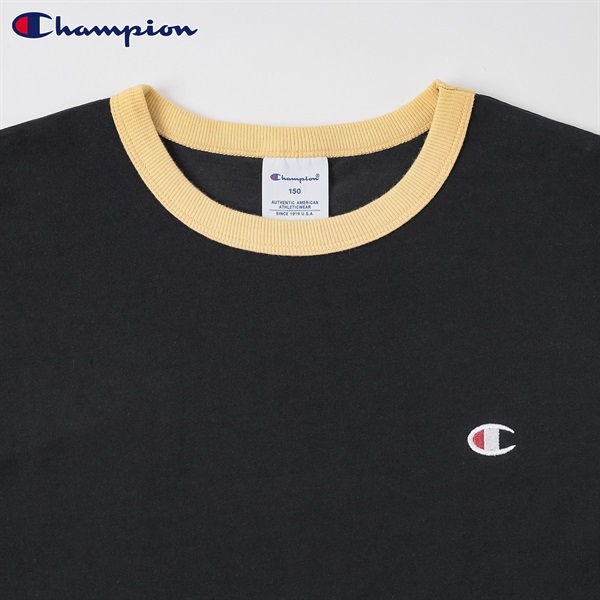 Champion(チャンピオン) リンガー配色半袖Tシャツ 男の子 キッズ
