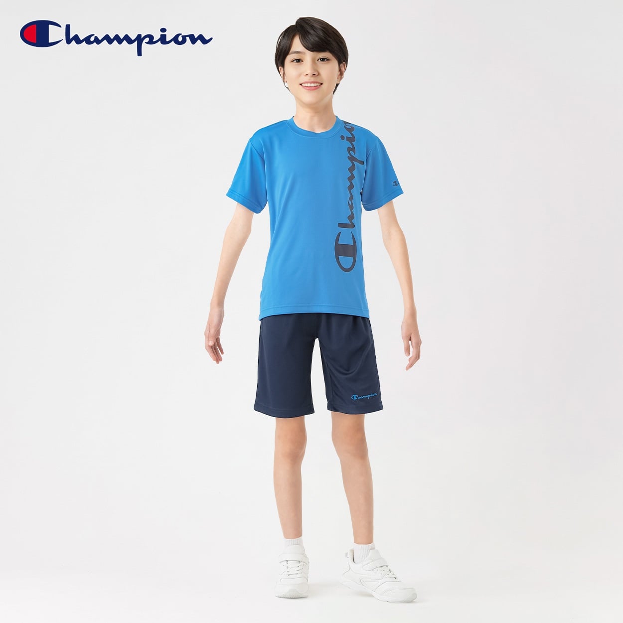 Champion チャンピオンTシャツスーツ 男の子 キッズ 130cm-160cm