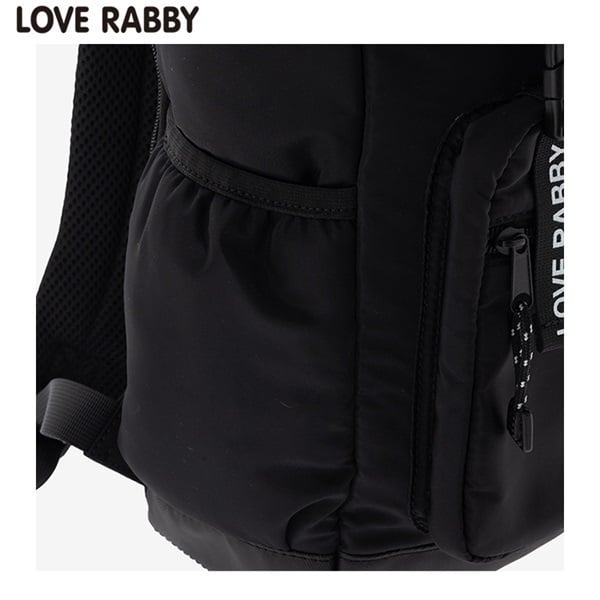 LOVE ADDICTION ブラックリュック LOVE ADDICTION☆リュック 黒☆超美品(リュックサック
