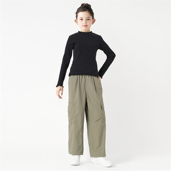 カーゴジョガーパンツ 女の子 トップバリュ キッズ130cm-160cm