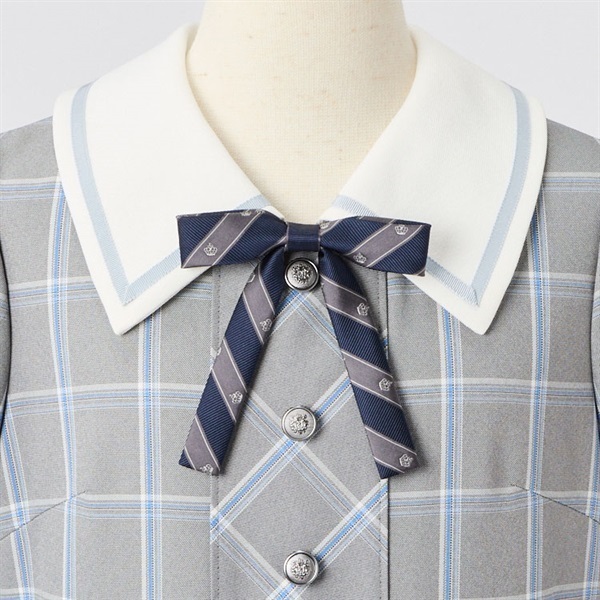 CHOPIN deux(ショパン ドゥ) 白襟チェックアンサンブル キッズ