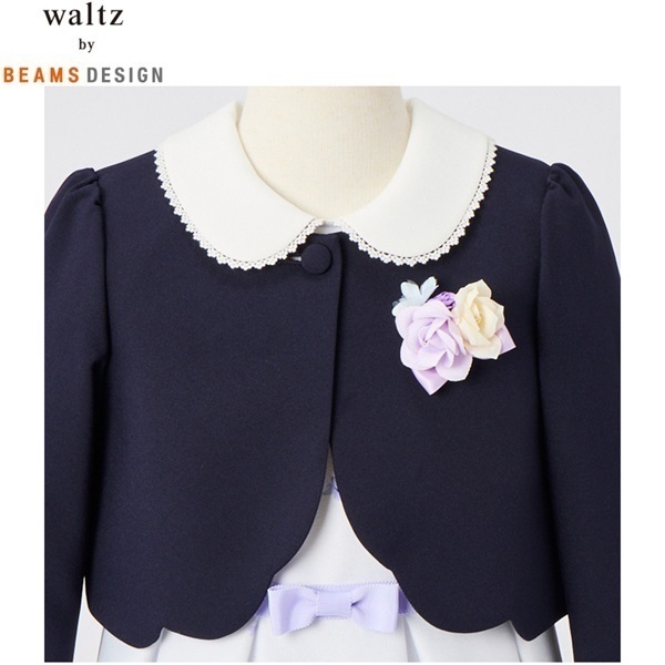 waltz by BEAMS DESIGN 花柄プリントアンサンブル キッズ 女の子