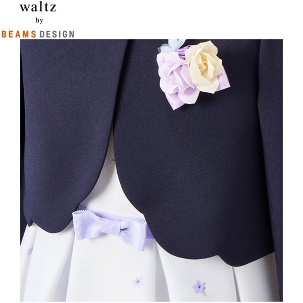 waltz by BEAMS DESIGN 花柄プリントアンサンブル キッズ 女の子