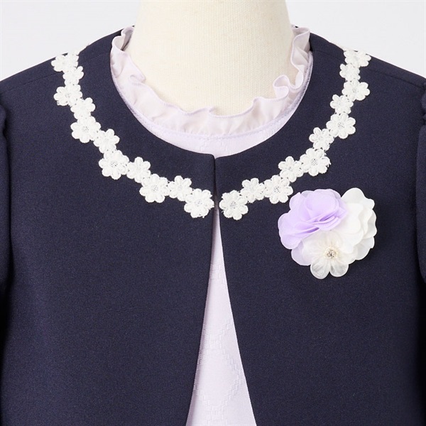 新品　サクラ　卒園入学式　フォーマルアンサンブル　120 ♡安心の匿名配送♡ SAKURA(サクラ) ラベンダーアンサンブル キッズ 女の子