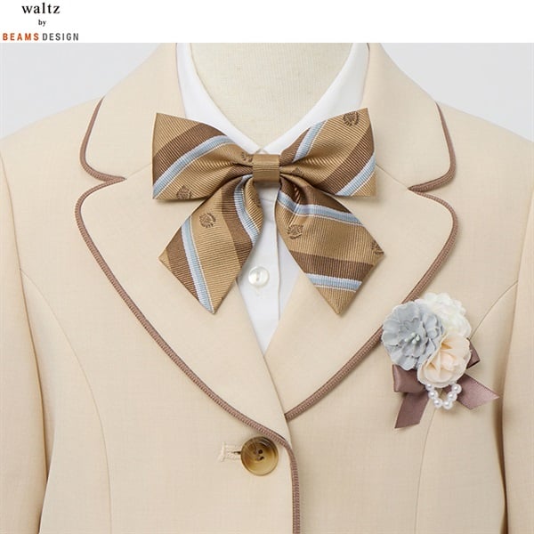 waltz by BEAMS DESIGN ベージュジャケットスーツ キッズ 女の子