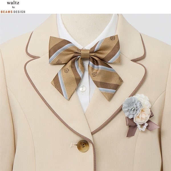waltz by BEAMS DESIGN ベージュジャケットスーツ キッズ 女の子
