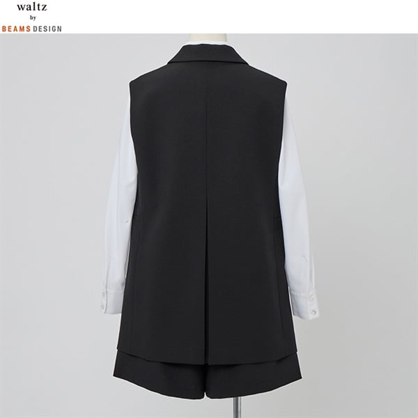 waltz by BEAMS DESIGN ブラックベストスーツ キッズ 女の子 ビームス