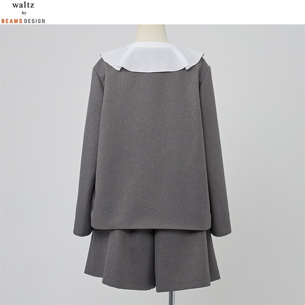 waltz by BEAMS DESIGN グレーセットアップスーツ キッズ 女の子