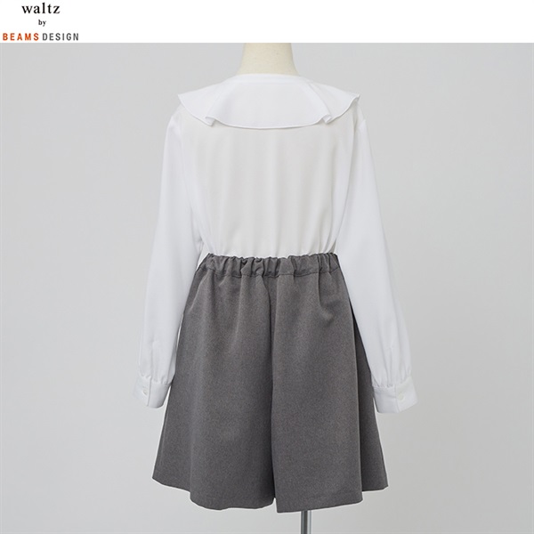 waltz by BEAMS DESIGN グレーセットアップスーツ キッズ 女の子