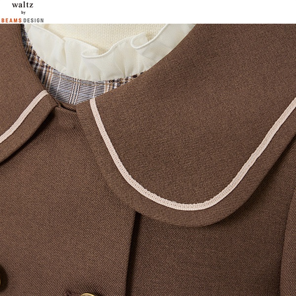 waltz by BEAMS DESIGN ブラウンセーラーアンサンブル キッズ 女の子