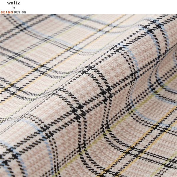 waltz by BEAMS DESIGN ベージュチェックアンサンブル キッズ 女の子