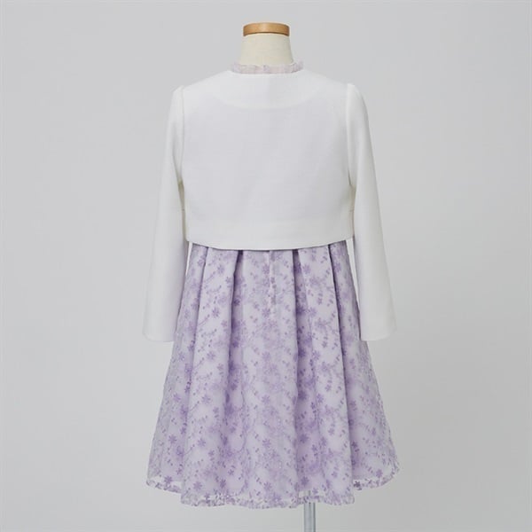 sa・ku・ra ラベンダーレースアンサンブル キッズ 女の子 フォーマル