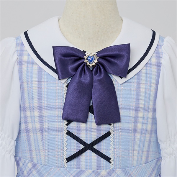 sa・ku・ra チェックレイヤードワンピース キッズ 女の子 フォーマル