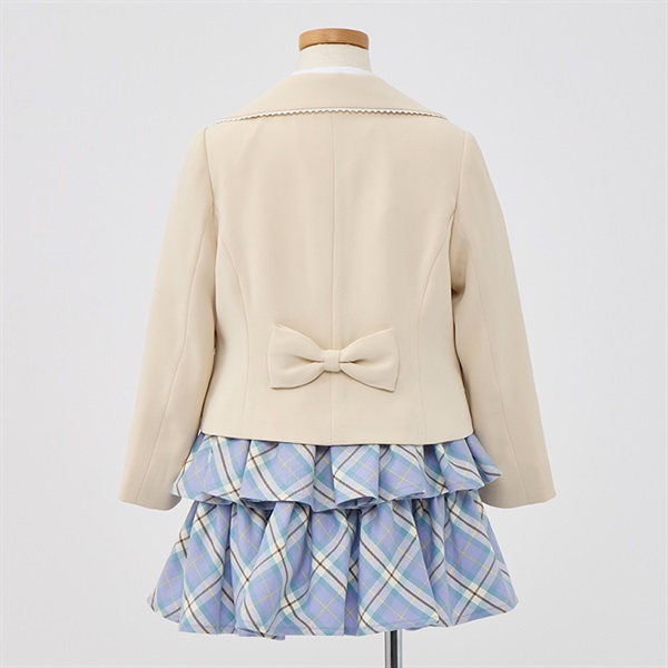 DECORA PINKY'S エリレース3点スーツ キッズ 女の子 フォーマル