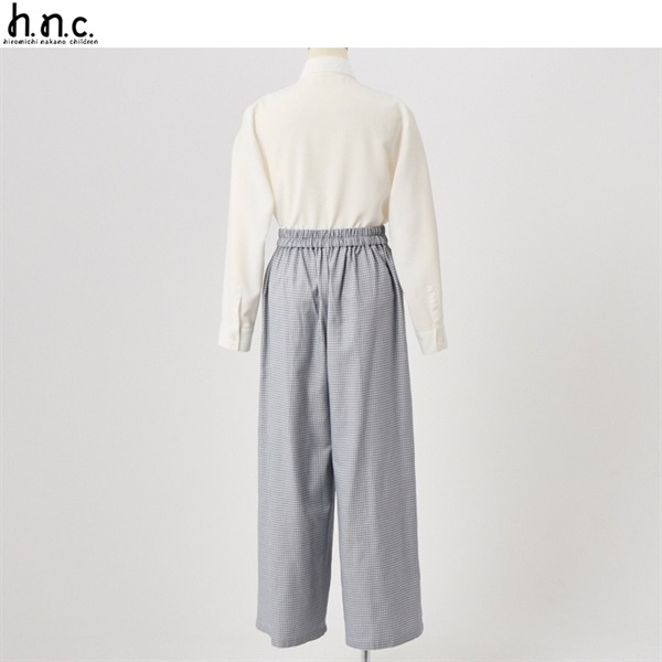 hiromichi nakano children ネイビージャケットパンツスーツ キッズ