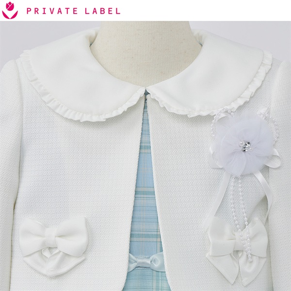 PRIVATE LABEL チュールワンピーススーツ キッズ 女の子 フォーマル