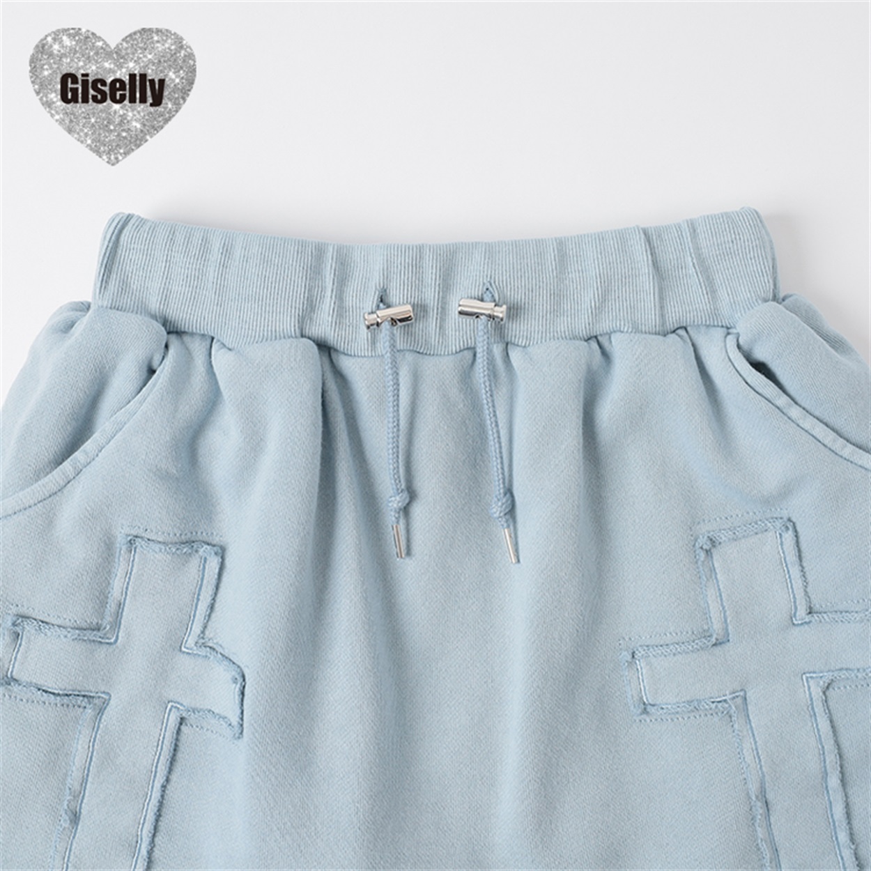Giselly(ジゼリー) クロスモチーフミニスカート 女の子 キッズ130cm