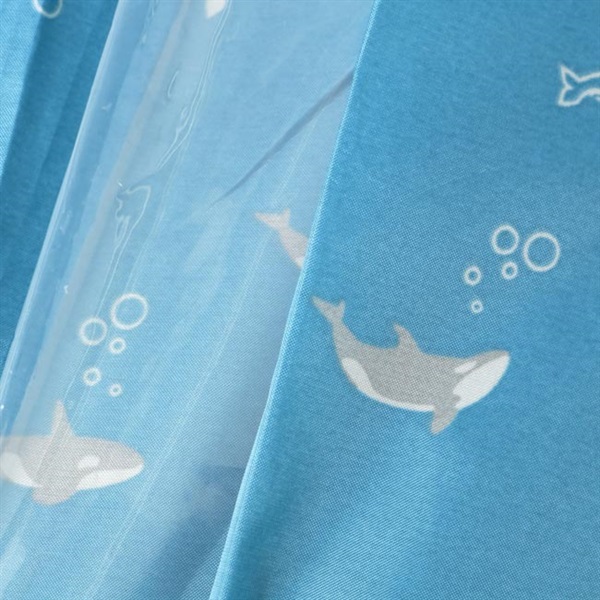 じゃれねこチャンとチェック柄ボタンくすみブルーヘアクリップサバトラ