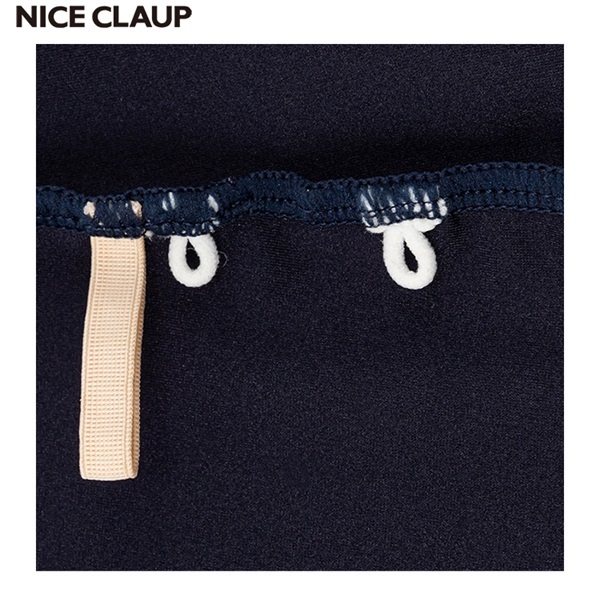 NICE CLAUP(ナイスクラップ) フレンチスリーブセパレート水着