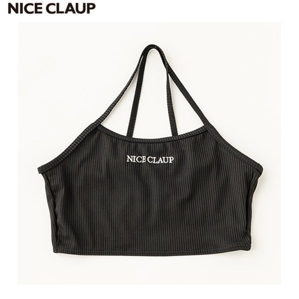 NICE CLAUP 水着 黒 NICE CLAUP(ナイスクラップ) ジュニアセパレート水着 女の子