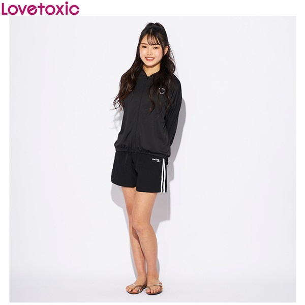 まとめ売り 女の子140cm～150cm小さめ  ラブトキシック Lovetoxic トレーナー サークル刺しゅうプルオーバー 女の子