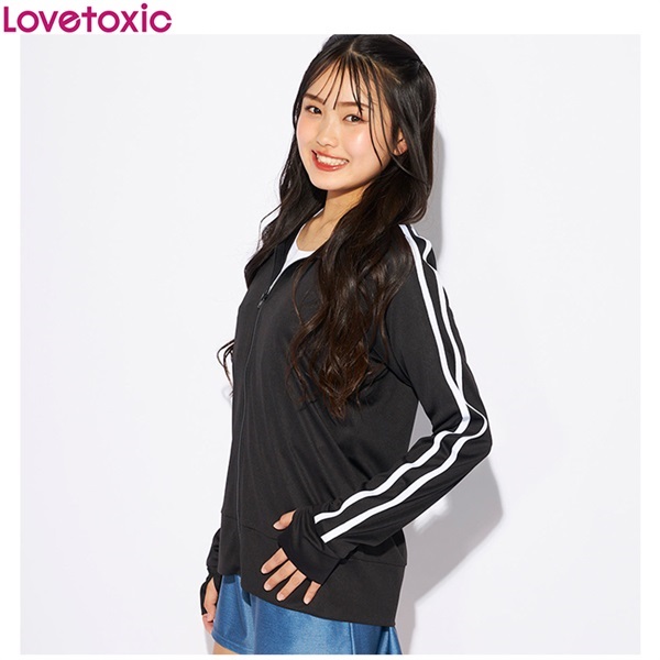 Lovetoxic(ラブトキシック) 指穴付きUVジャケット 女の子